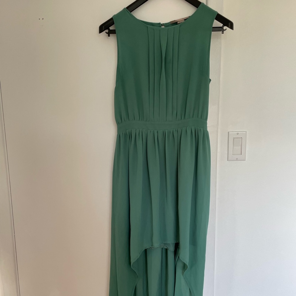 Forever 21 High Low Maxi Dress 🔅 Small 🔅 Emerald